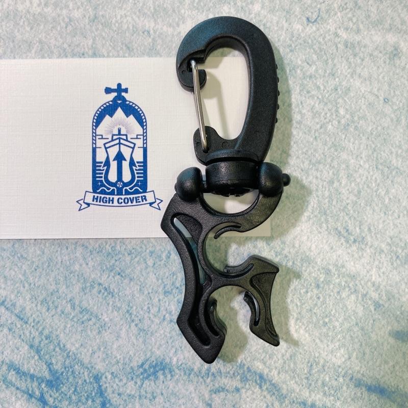 兩孔管夾 潛水管夾 三色可選 橘/黑/黃-細節圖3