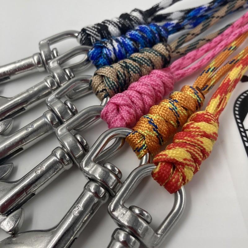 潛水裝備萬用白鐵掛鉤+綁繩 單頭鉤掛鉤 不鏽鋼扣 調節器掛鉤 殘壓錶掛鉤 備二掛鉤 單頭鉤扣繩 失手繩功能-細節圖3