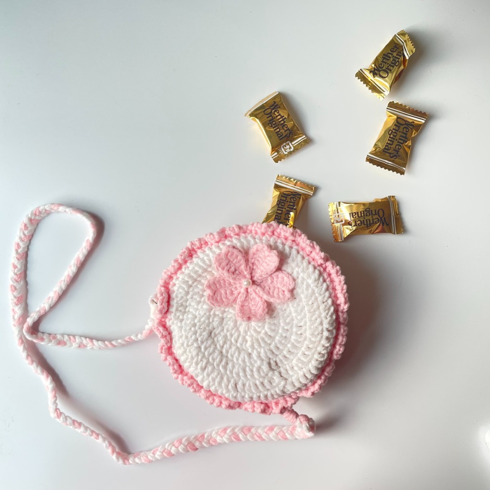 《Mibao_Studio 》春日櫻花圓餅包-細節圖3