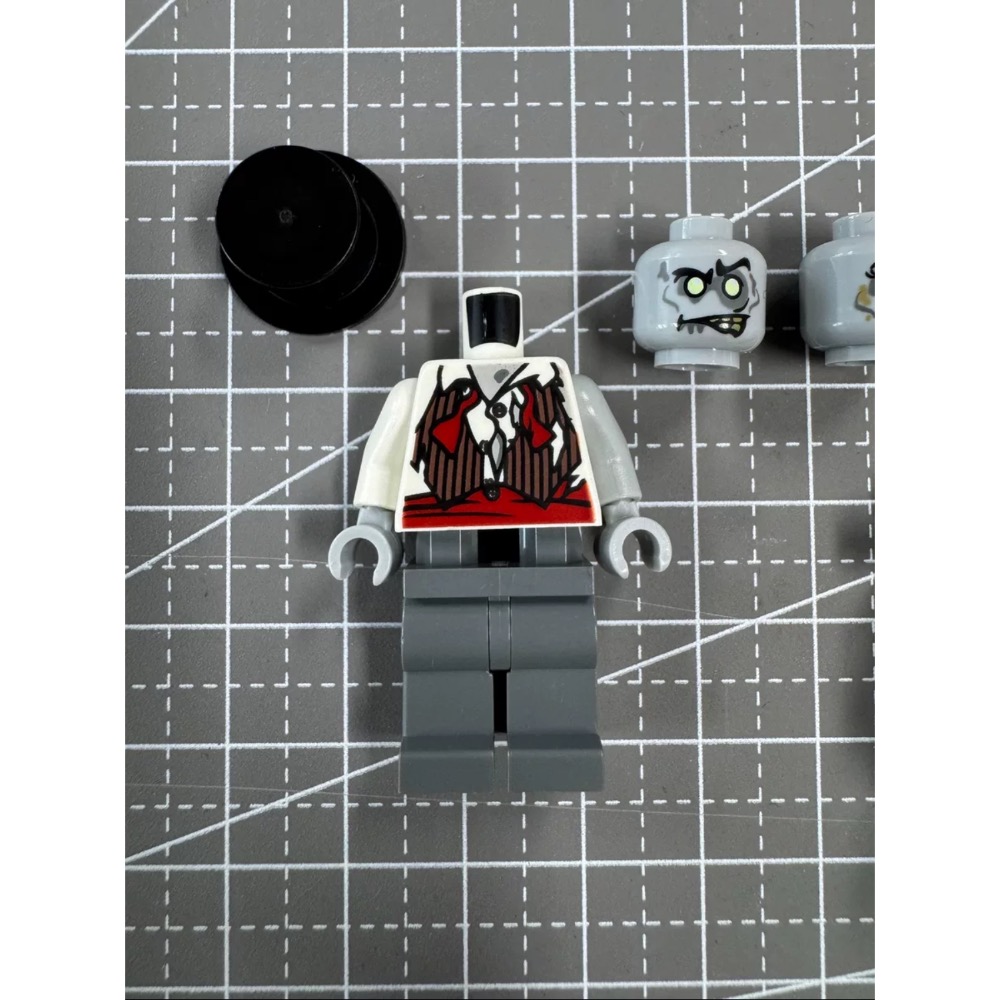 Lego 9465 樂高怪物戰士系列 mof010 僵尸新娘 mof011 僵屍新郎 絕版稀有人偶-細節圖4