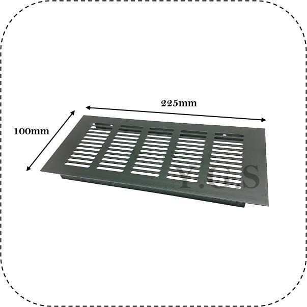 Y.G.S~家具五金~鋁質烤黑通風板 透氣網 通風片 散熱片 (含稅)-細節圖2