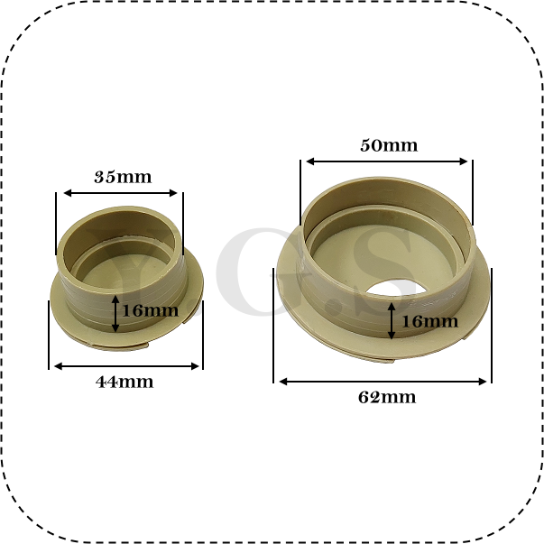 A269-1圓形出線孔 穿線孔蓋 裝飾蓋 辦公桌面穿線盒-細節圖2