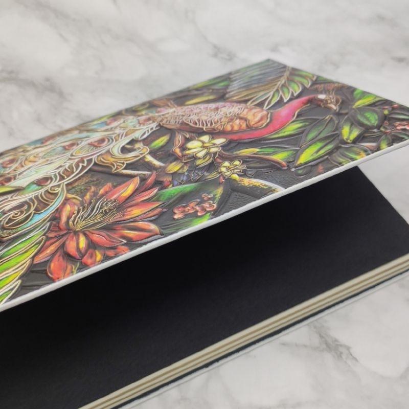 🦚超精美🦚孔雀筆記本 立體筆記本 記事本 送禮 禮品 兒童節禮物 聖誕節禮物 交換禮物 生日禮物【毛毛的店】-細節圖7