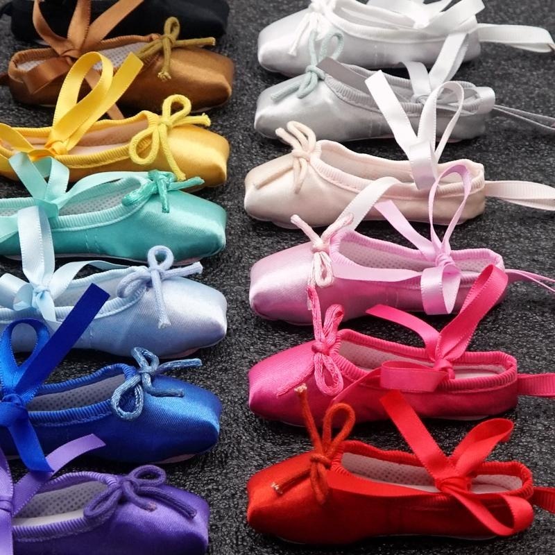 🔥美麗精緻🔥迷你芭雷舞鞋 芭蕾舞蹈鞋鑰匙圈 鑰匙扣 舞蹈 禮品 送禮 吊飾 擺飾 生日禮物 交換禮物 小舞鞋-細節圖2