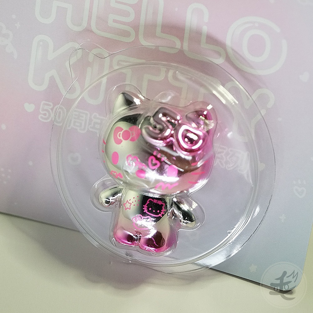 【正版】Hello Kitty 50週年電鍍公仔 TOPTOY MINI糖果盲盒 扭蛋 送禮 生日禮物 聖誕禮物-細節圖7