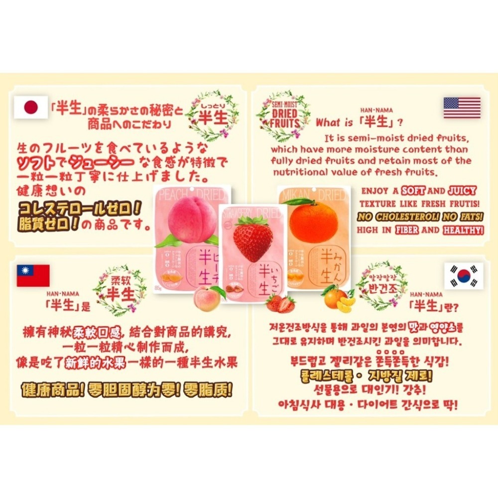 【台灣現貨】新食感!日本半生果乾 空運進口 果乾 水果乾 每日C 草莓  柳橙 哈密瓜 芒果【日本進口Ⅹ台灣直送】-細節圖3