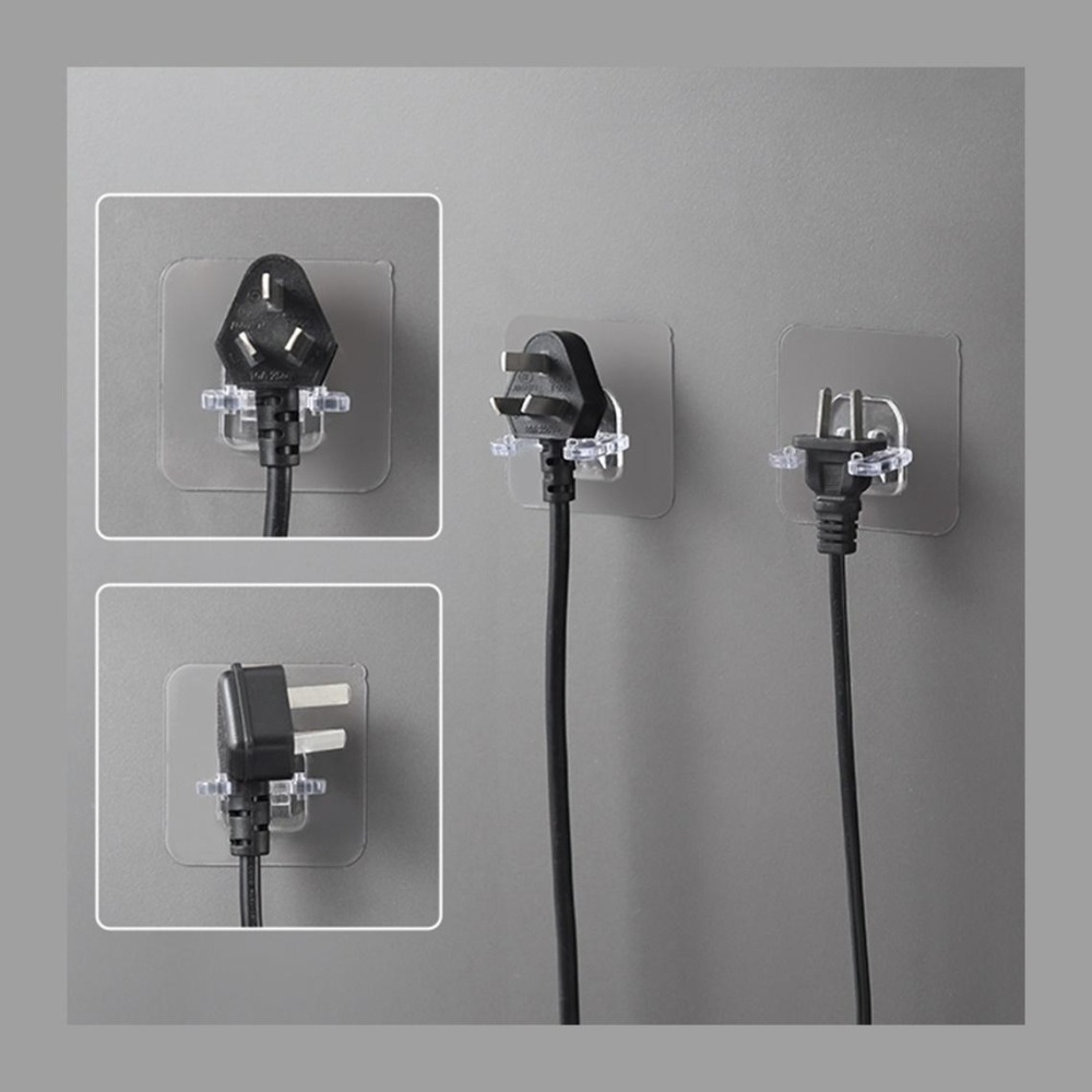 【凱比歐 A0781】免打孔 可折疊支架掛勾 插頭架 手機架 無痕 牆面 固定掛勾 無痕貼-細節圖5