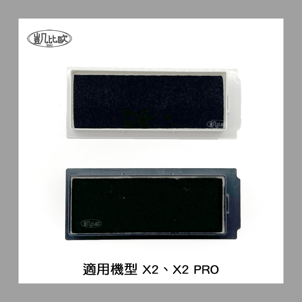 【凱比歐 A0988】副廠 科沃斯 ECOVACS X2、X2 PRO 掃地機器人配件 濾網 濾芯-細節圖2