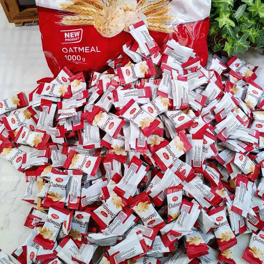量販包 Richy 瑞奇 迷你燕麥酥❗現貨 1000公克 迷你一口燕麥餅 好市多熱賣 1公斤 燕麥餅乾 點心 燕麥-細節圖3