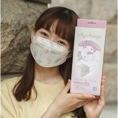 Hello Kitty / Melody 三麗鷗 韓式4D立體醫療口罩 10片/盒