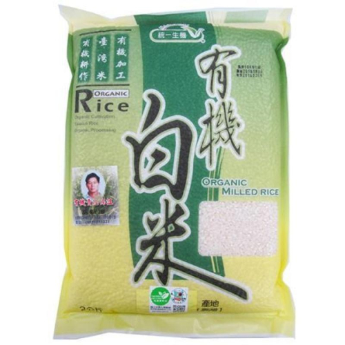 統一生機 台東 鹿野 米 有機白米 2kg 包 有機 白米 神農 米 食 稻穀 稻米 電鍋【蜜蜂超市｜BeeMart 】