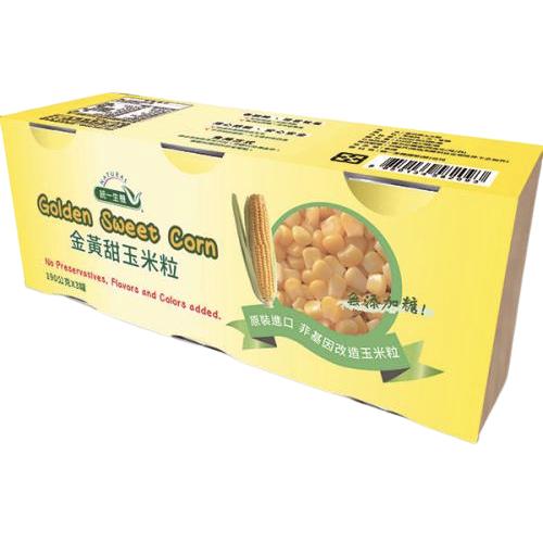 統一生機 金黃甜玉米粒 3入組(盒) 90g/罐 玉米 玉米粒【蜜蜂超市｜BeeMart 】-細節圖2