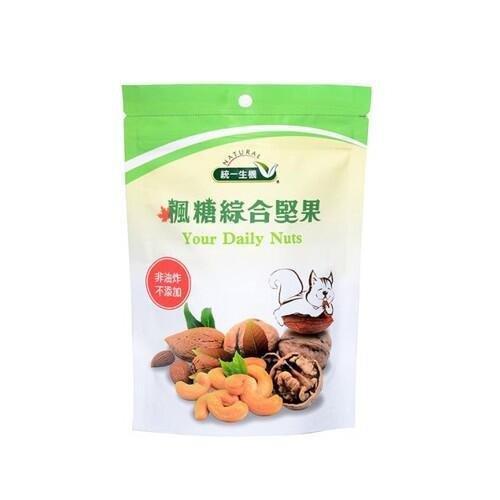 統一生機 楓糖 綜合堅果 (150g/袋)【蜜蜂超市｜BeeMart 】堅果 楓糖 糖-細節圖2