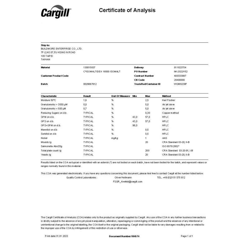 enya 恩亞 巴糖醇 250g/袋  Isomalt 愛素糖 德國進口貝尼奧 Beneo sugar艾素糖【恩亞生活】-細節圖3