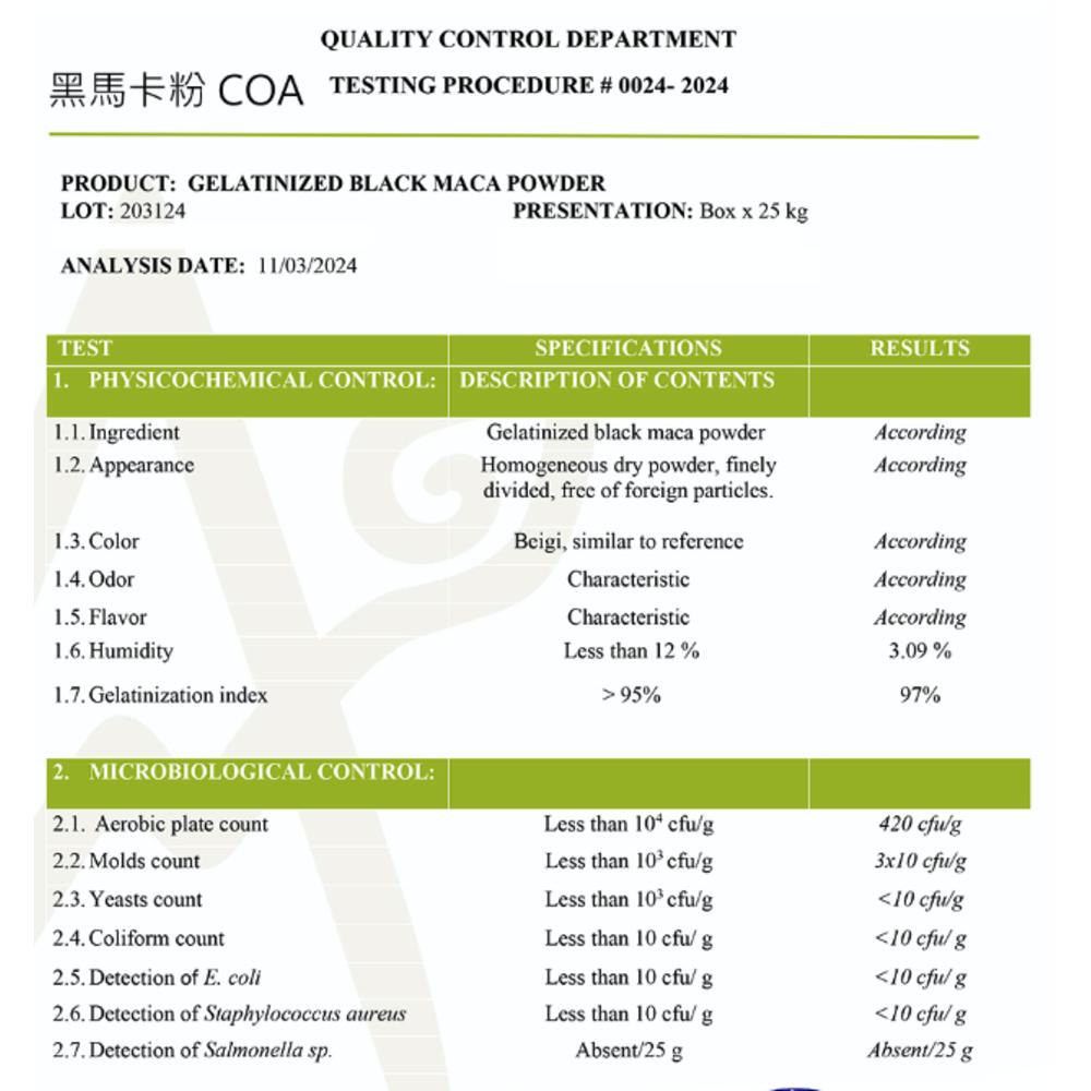 enya 恩亞 壯壯  祕魯黑馬卡粉 500g/袋 戰神黑瑪卡粉  Black MACA 100%無添加物【恩亞生活】-細節圖6