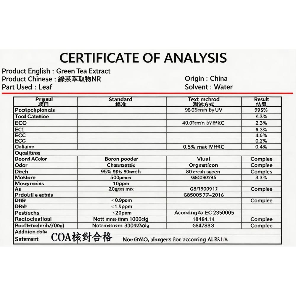 enya 恩亞 綠茶萃取物100g/袋｜茶多酚98% EGCG 40% 低咖啡因 (非綠色抹茶粉)【恩亞生活】-細節圖8