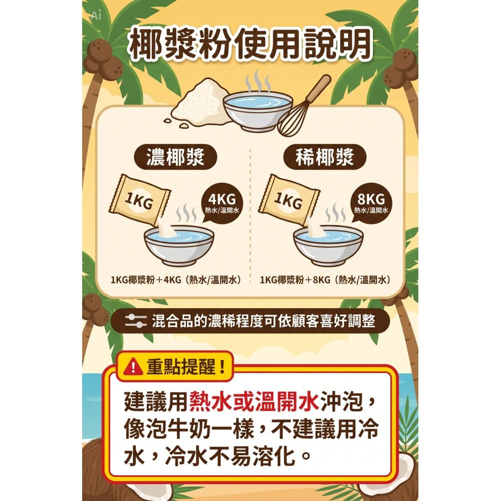 enya 恩亞 椰漿粉 500g/袋 天然MCT 生酮keto友好 高脂低碳 椰奶粉可做泰式咖哩 西米露 【恩亞生活】-細節圖4