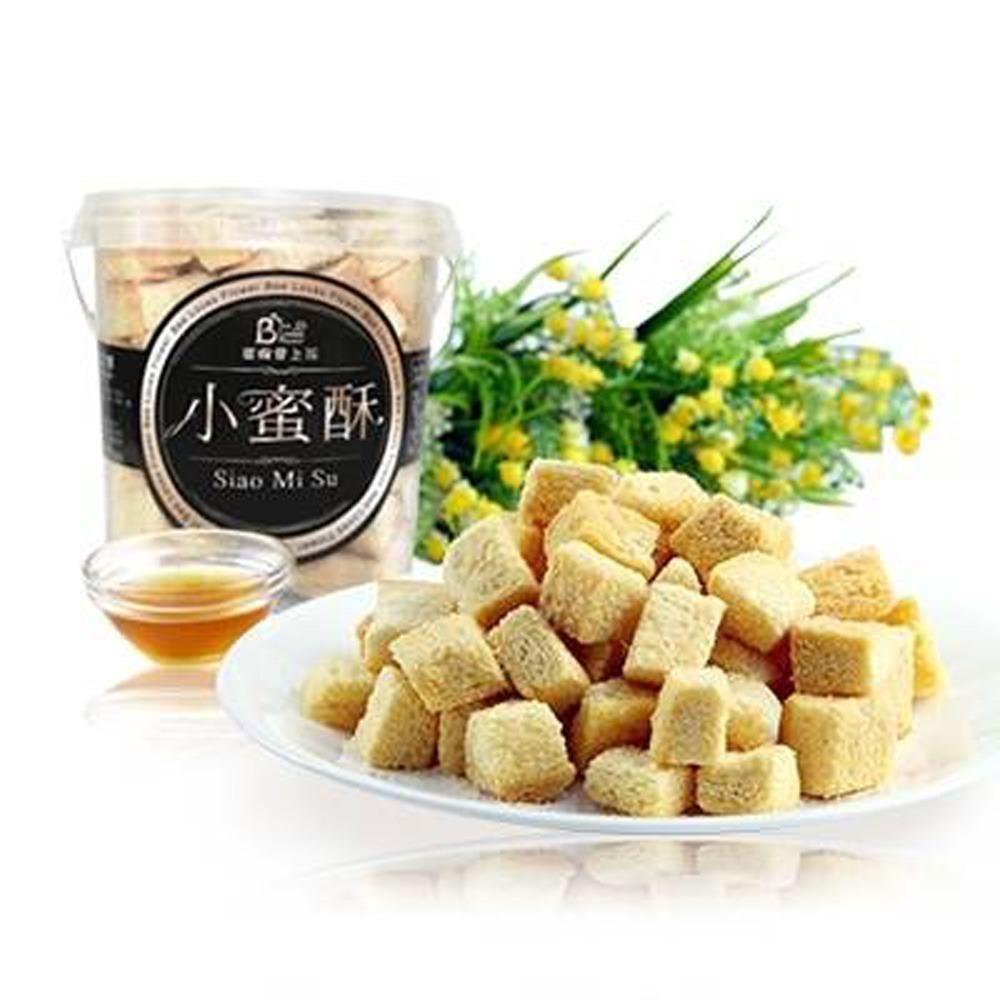 【蜂之鄉】純蜜手工小蜜酥 蜂蜜脆吐司-細節圖2