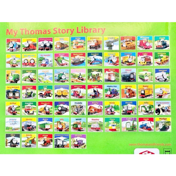 蘿絲車庫：二手 盒裝 湯馬士小火車65本讀本-細節圖9