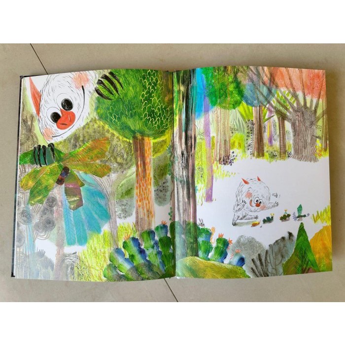 蘿絲車庫：二手九成新 繪本童書 怪獸媽媽-細節圖3