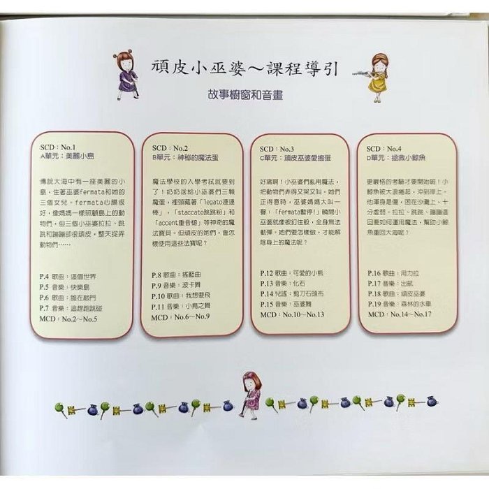 蘿絲車庫：二手 奧福音樂 兒童音樂城堡繪本課本🎵音樂小精靈/小老鼠/頑皮小女巫-細節圖7