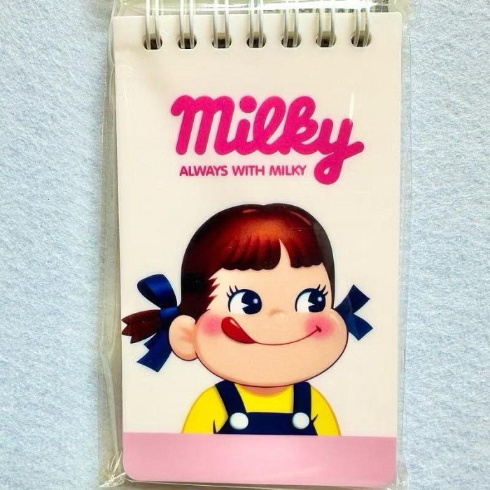 蘿絲車庫：韓國大創現貨 不二家pekoPeko醬 牛奶妹milky便條紙 12x7cm 80入-規格圖5