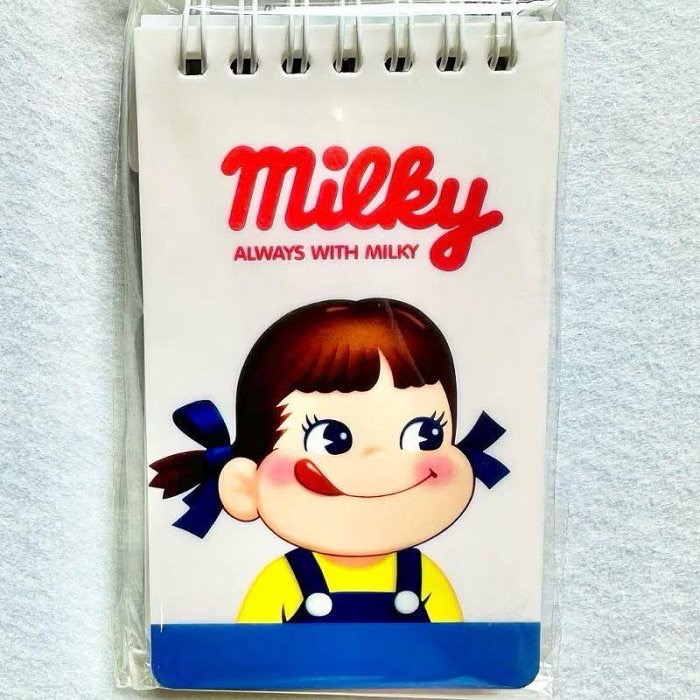 蘿絲車庫：韓國大創現貨 不二家pekoPeko醬 牛奶妹milky便條紙 12x7cm 80入-規格圖5