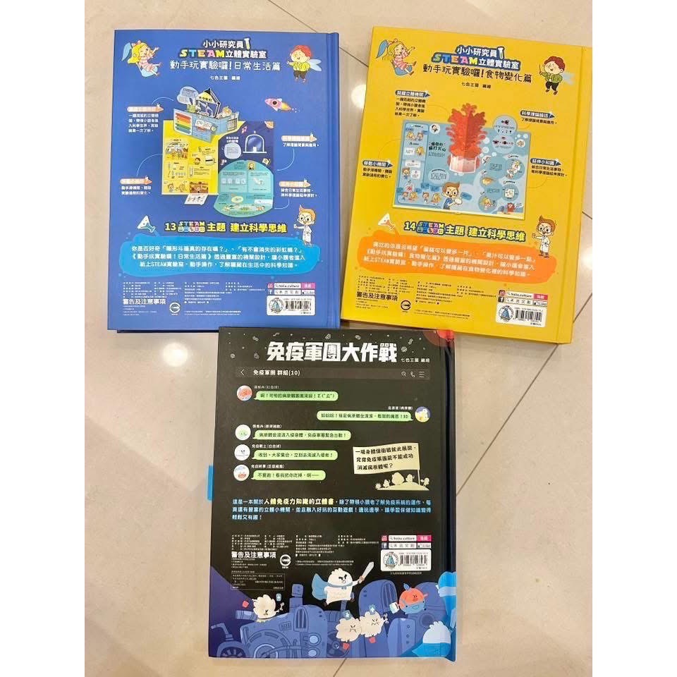 蘿絲車庫：近全新 【禾流文創】認識人體立體翻翻書系列-細節圖2