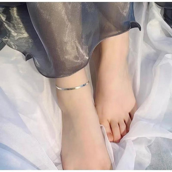 蘿絲車庫：全新現貨 鈦鋼腳鍊20+3cm-細節圖2