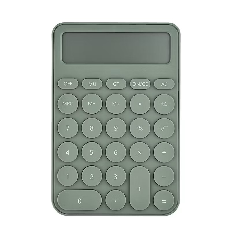 蘿絲車庫：代購韓國直送🇰🇷高顏值 莫蘭迪色系 大地色 計算機 鼠尾草色/泥灰色/霧紫色-規格圖9