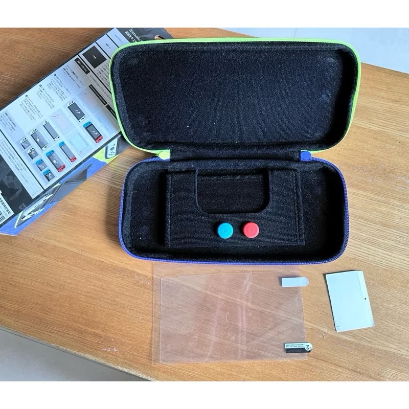 蘿絲車庫：全新 Switch主機包+螢幕保護貼+按鈕保護套-細節圖3