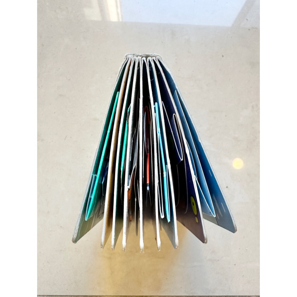 蘿絲車庫：二手 🇯🇵小學館 可愛海洋生物立體翻翻書童書🐳-細節圖4