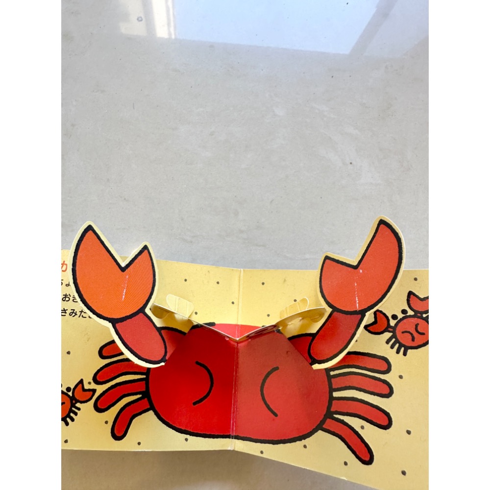 蘿絲車庫：二手 🇯🇵小學館 可愛海洋生物立體翻翻書童書🐳-細節圖5