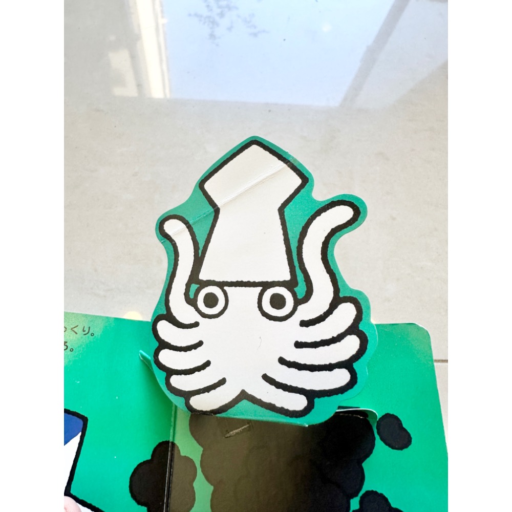 蘿絲車庫：二手 🇯🇵小學館 可愛海洋生物立體翻翻書童書🐳-細節圖6