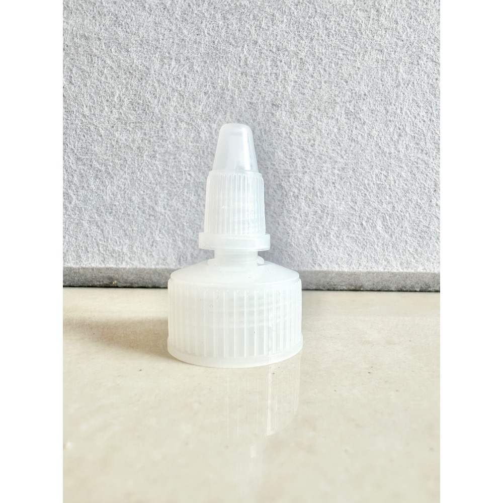 蘿絲車庫：全新 24mm24牙 PE半透明尖頭旋轉蓋-細節圖2