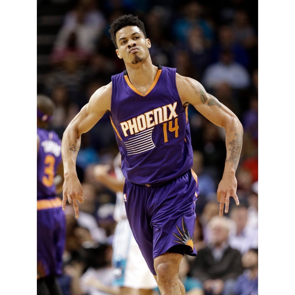 Adidas R30 2.0 Phoenix Suns 太陽 Gerald Green 格林 經典客場紫球衣 2XL-細節圖3