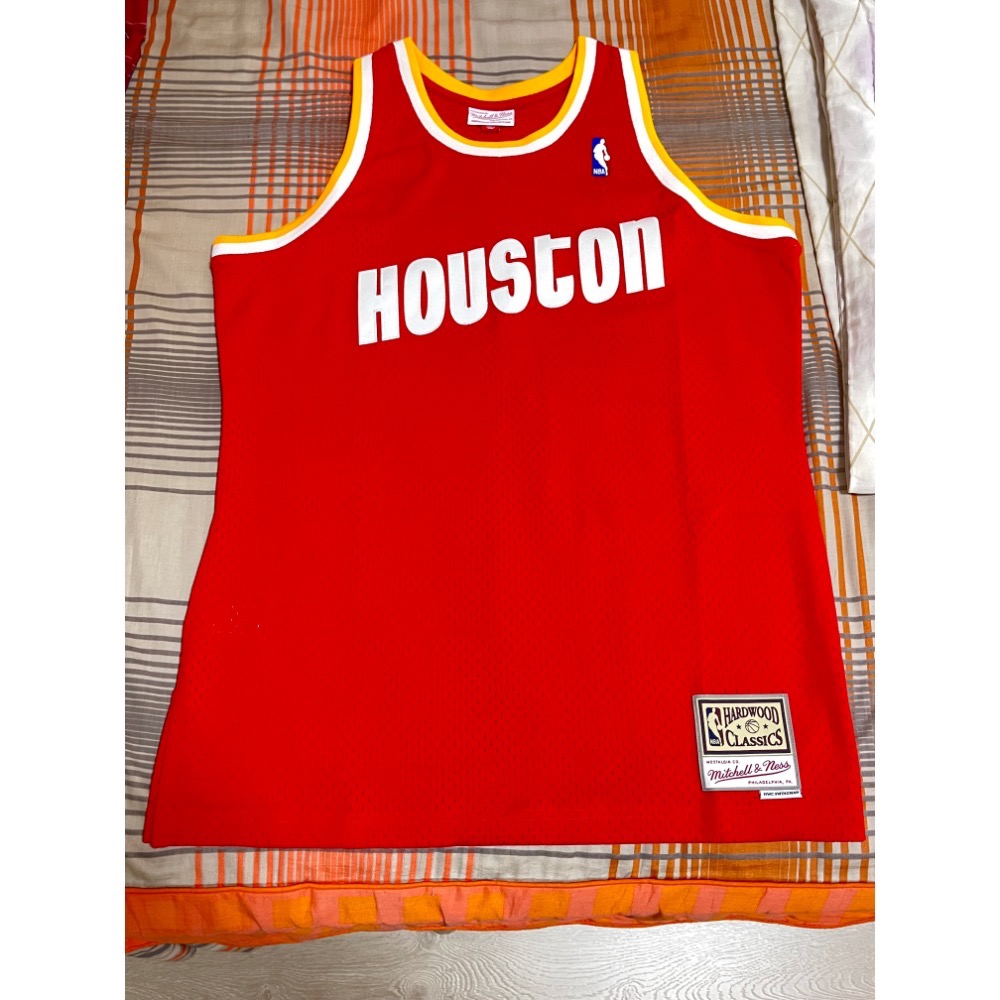 客製 翻玩 Mitchell&Ness Houston Rockets 火箭 James Harden 復古球衣 L-細節圖6