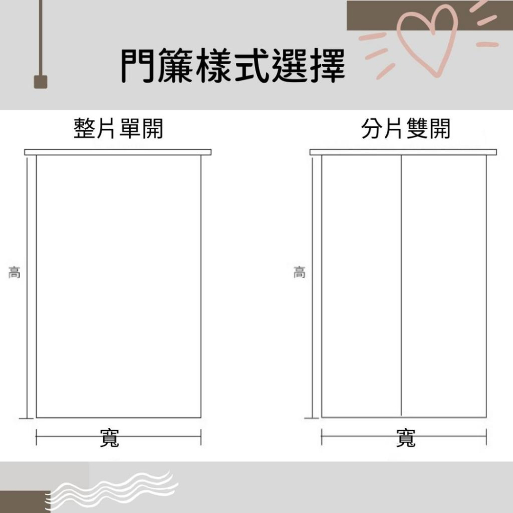 (台灣現貨/台灣賣家/品質把關)門簾 門簾布 風水門簾 風水簾 門簾二片式 穿桿式門簾 <可愛文字風門簾 >-細節圖5