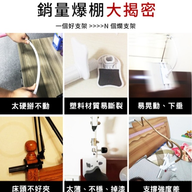 💖樂福科技💖 零重力懶人支架 零重力手機平板支架 鋁合金懶人支架 3.5-11吋適用 手機支架 手機架 平板支架-細節圖2