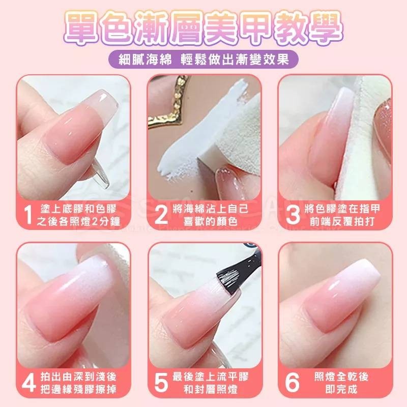 💖樂福科技💖 美甲六角海綿 清潔海綿 洗筆海綿 除膠海綿 美甲工具 美甲材料 海綿 無絮海棉 漸層 暈染 六角-細節圖5