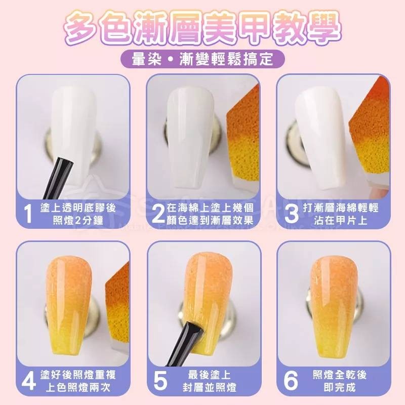 💖樂福科技💖 美甲六角海綿 清潔海綿 洗筆海綿 除膠海綿 美甲工具 美甲材料 海綿 無絮海棉 漸層 暈染 六角-細節圖6