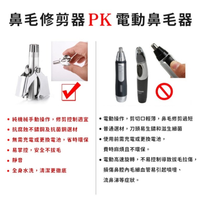 💖樂福科技💖 手動鼻毛修剪器 鼻毛修剪器 鼻毛剪 鼻毛刀 鼻毛器 修毛刀 鼻毛 手動鼻毛器 剪鼻毛 修鼻毛-細節圖6