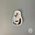 【貓咪醬料盤】賓士貓 三花貓 暹羅貓 造形醬料盤 小碟子 陶瓷碟-規格圖4