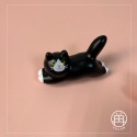 【貓控必備】貓控 貓咪 冰箱貼 黑貓 條紋貓 白貓 暹羅貓 交換禮物 上班族 學生 療癒小物-規格圖5