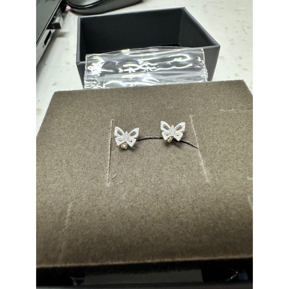 Lucy＇s 純銀蝴蝶🦋耳釘-細節圖3