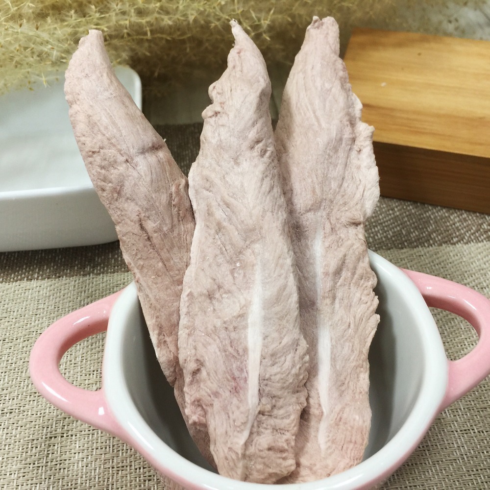 【朵家毛食堂】櫻桃鴨 鴨里肌 冷凍乾燥 貓用凍乾 寵物凍乾 肉乾 寵物零食 (犬貓零食)/100%台灣生產 檢驗合格-細節圖2