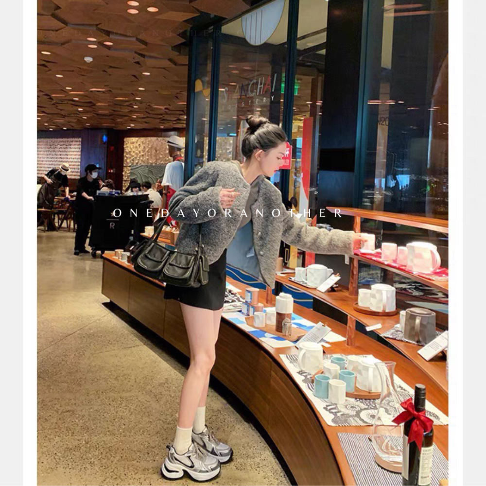 台灣現貨♥️銀色老爹鞋女 美拉德 韓系女鞋 厚底鞋 增高5公分 爆款 厚底運動鞋 新款 網面休閒鞋-細節圖4