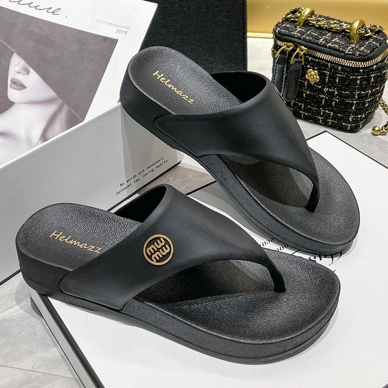 多色可選♥️全防水👍超輕量厚底夾腳拖鞋 厚底夾腳拖鞋 防水防臭止滑 沙灘拖鞋 外出拖鞋 人字拖鞋 QQ3883-規格圖7