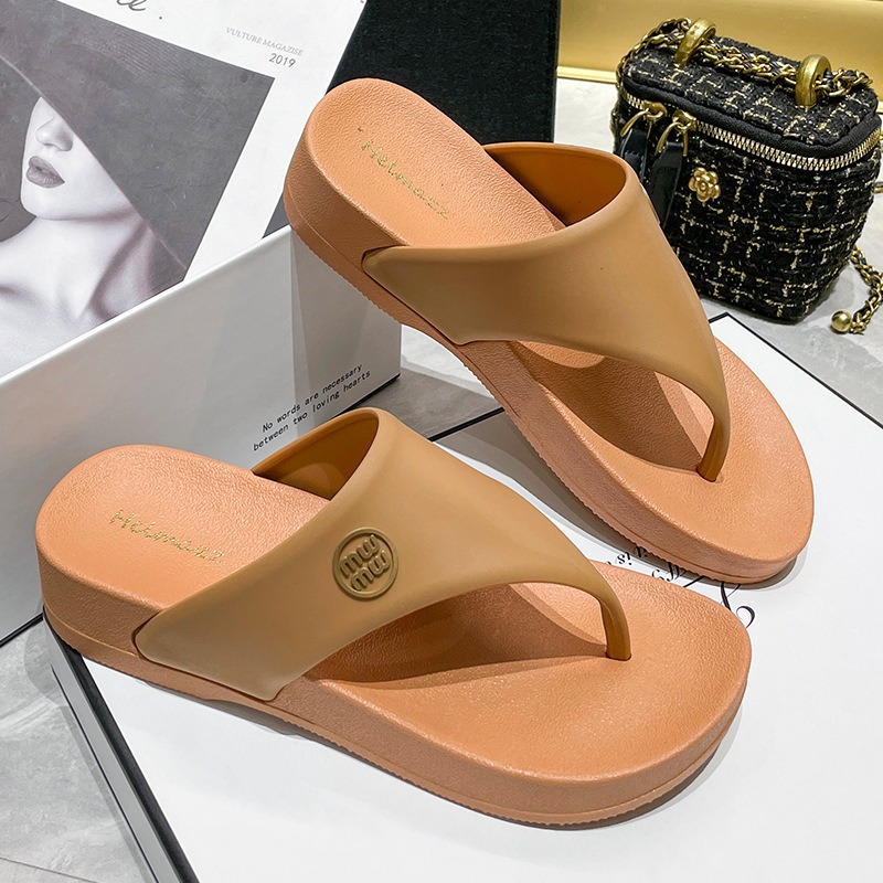 多色可選♥️全防水👍超輕量厚底夾腳拖鞋 厚底夾腳拖鞋 防水防臭止滑 沙灘拖鞋 外出拖鞋 人字拖鞋 QQ3883-規格圖7