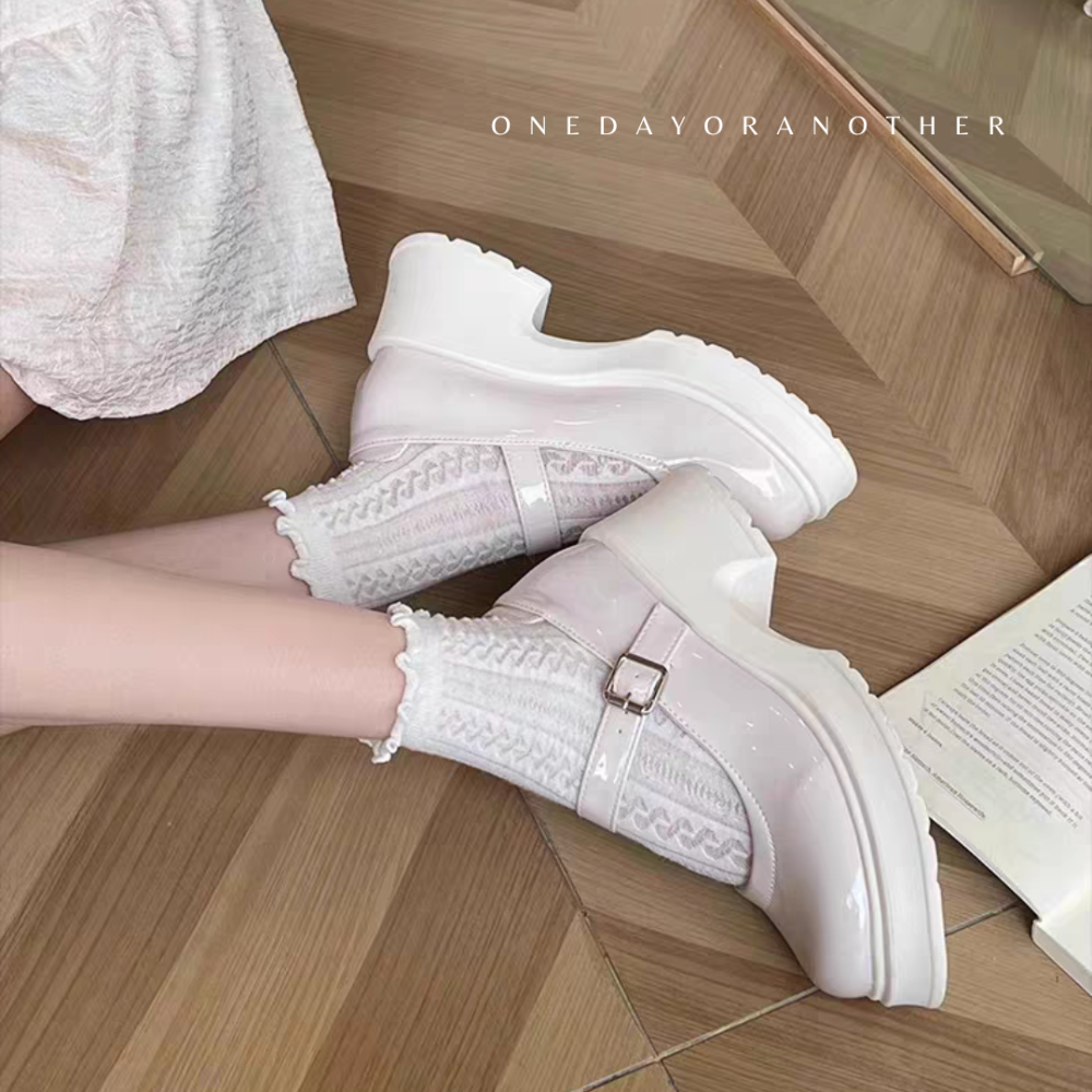 輕量經典復古樂福鞋 大粗跟厚底 休閒鞋 方頭紳士鞋 皮鞋 小皮鞋 復古英倫風 包鞋 厚底鞋 樂福鞋 牛津鞋AC279-細節圖9